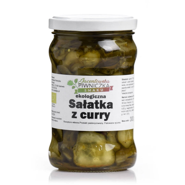 SAŁATKA Z CURRY BIO 300g Jacentowska Piwniczka Smaku Sklep EcoWybrane pl