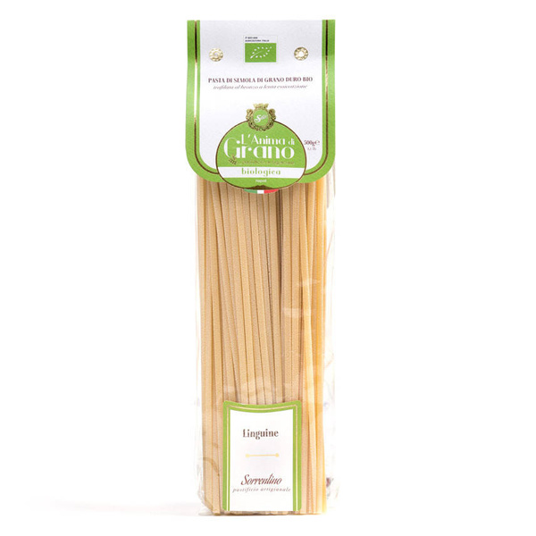 MAKARON LINGUINE NITKI BIO 500G L Anima Di Grano Pastificio Sorrentino