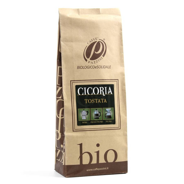 KAWA CICORIA zbożowa bezkofeinowa mielona cykoria 1000g BIO Caffe Pazzini