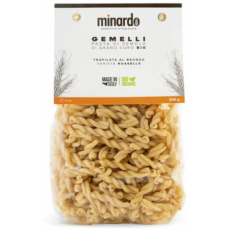 MAKARON GEMELLI SEMOLA BIO 500g Minardo