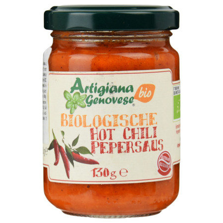 Salsa z papryczek chili BIO 130 g Artigiana Genovese
