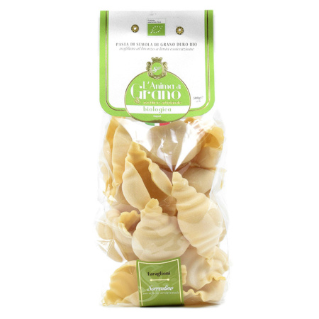 MAKARON FARAGLIONI MUSZLE BIO 500G L'Anima di Grano Pastificio Sorrentino
