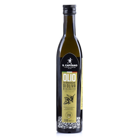 Oliwa z oliwek EXTRA VERGINE Il Capitano BIO 500ml