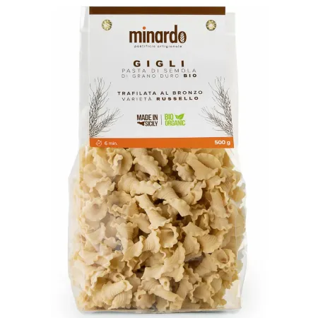 MAKARON GIGLI SEMOLA BIO 500g Minardo