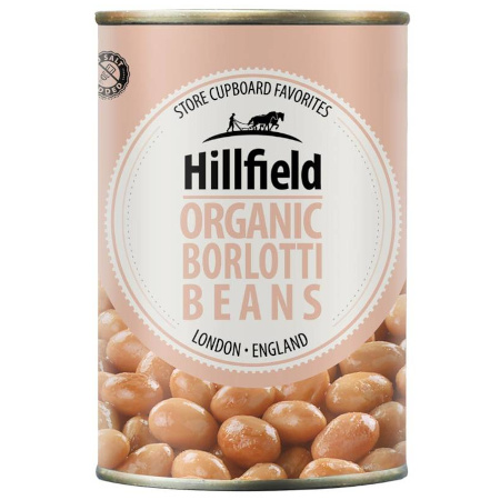 Fasola borlotti w puszce BIO 400g Hillfield