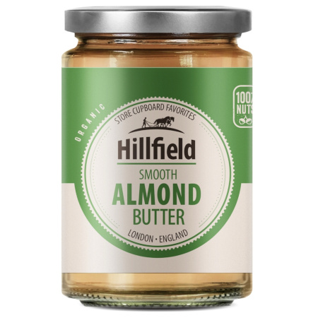 Krem migdałowy SMOOTH BIO 330g Hillfield