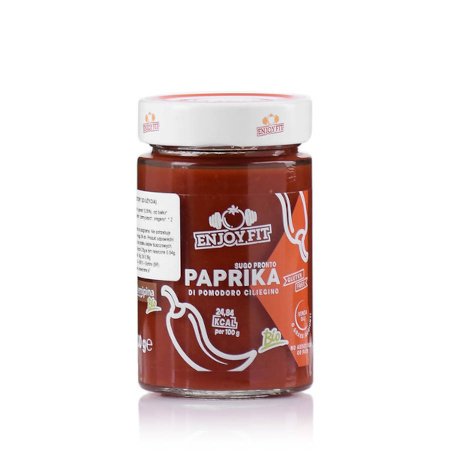ENJOY FIT gotowy sos pomidorowy z papryką SUGO PRONTO PAPRIKA BIO Salemipina 200G