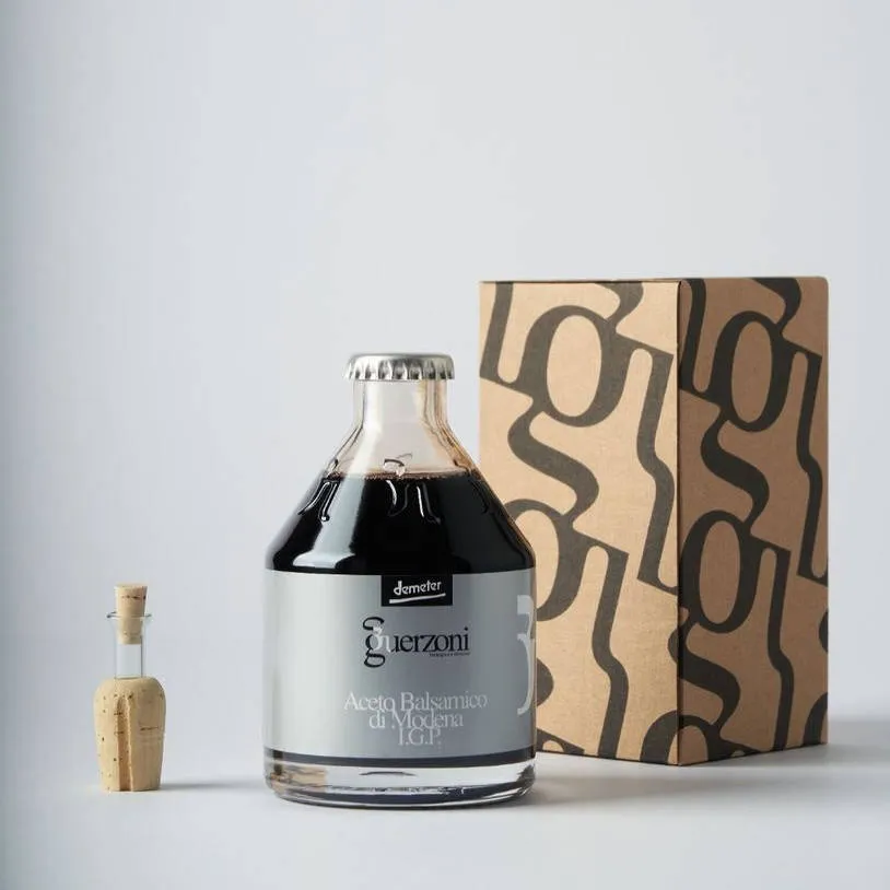 Ocet balsamiczny z Modeny IGP Argento Aceto Balsamico BIO Demeter 250 ml Guerzoni