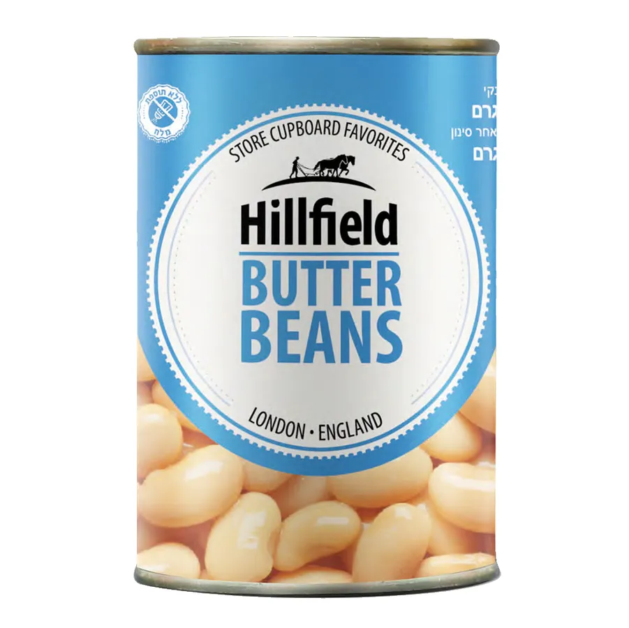 Fasola maślana w puszce BIO 400g Hillfield