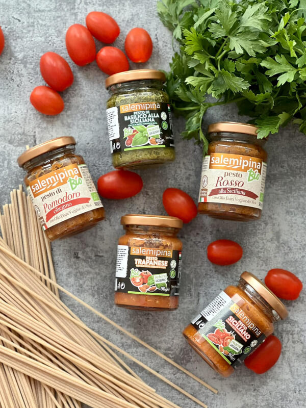 Pesto i bruschetta Salemipina
