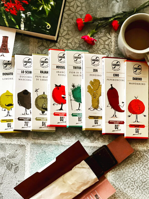 Czekolady Modica Sabadi Siciliano