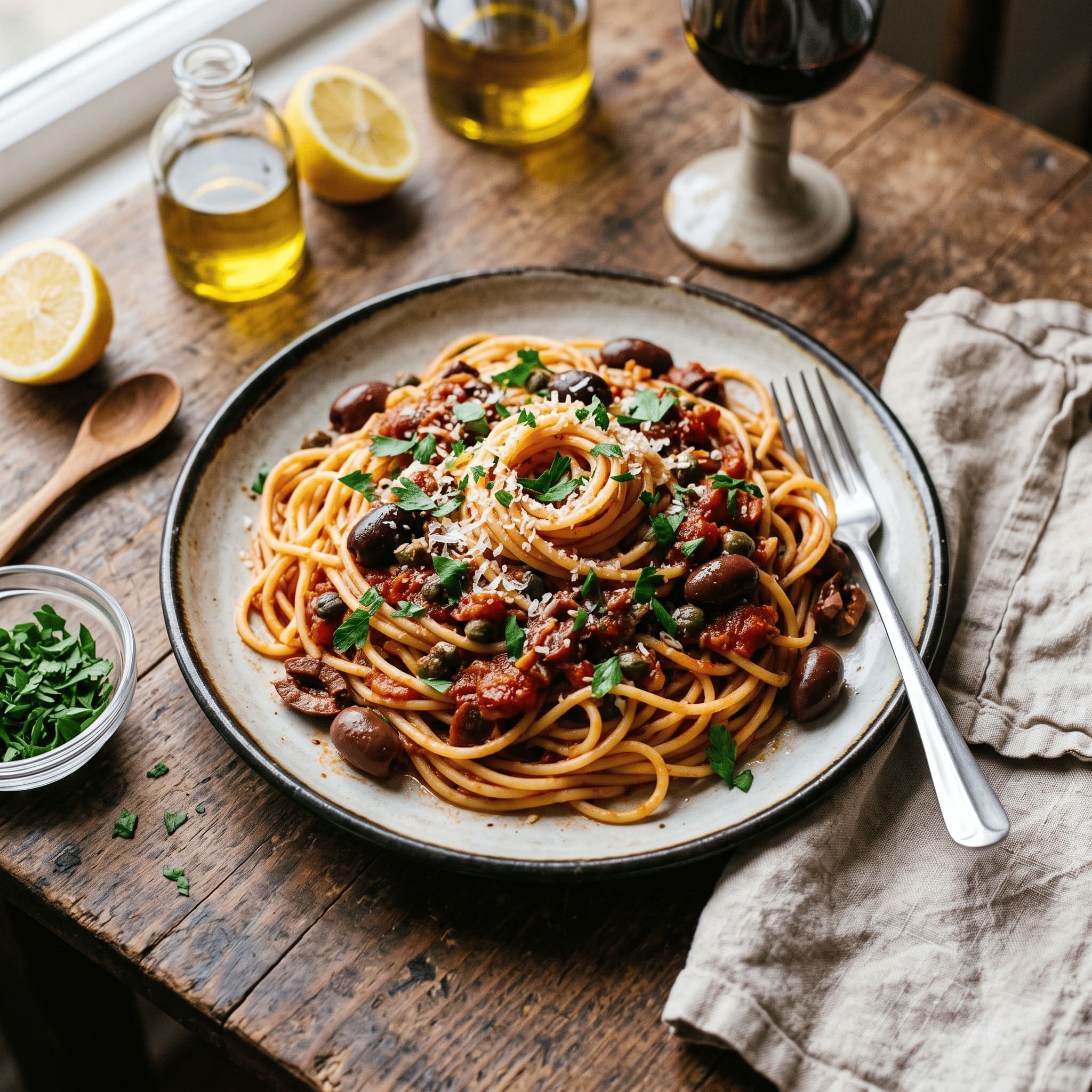 Makaron Spaghetti Alla Puttanesca
