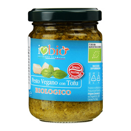 Pesto wegańskie z tofu i bazylią BIO 130 g Artigiana Genovese