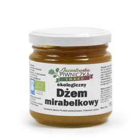 DŻEM MIRABELKOWY BIO 180G Jacentowska Piwniczka Smaku