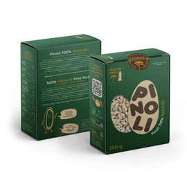 Włoskie orzeszki piniowe Premium 100% naturalne 250 g Grassini Pinoli