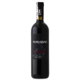 Włoskie czerwone wino wytrawne Nero d'Avola Archimede IGT 2014 BIO Marabino