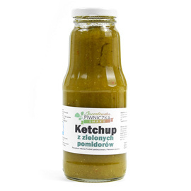 KETCHUP Z ZIELONYCH POMIDORÓW 300g Jacentowska Piwniczka Smaku