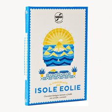 Czekolada włoska ISOLE EOLIE 60% chlebek świętojański i piołun BIO 50g Sabadi