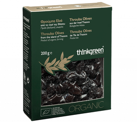 Greckie oliwki Throuba BIO 200 g thinkgreen