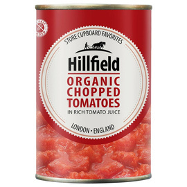 Pomidory siekane w soku pomidorowym 400g BIO Hillfield