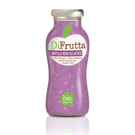Sok jagodowy DIFRUTTA MIRTILLO NERO SELVATICO Bevande Futuriste 200ml BIO
