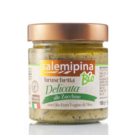 BRUSCHETTA ALLE ZUCCHINE BIO 190g Cukinia Salemipina