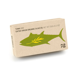 Tuńczyk portugalski w oliwie extra virgin BIO w puszce 120 g Maria Organic