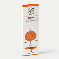 Czekolada Modica 50% DARINO MANDARINO mandarynka BIO 50g Sabadi