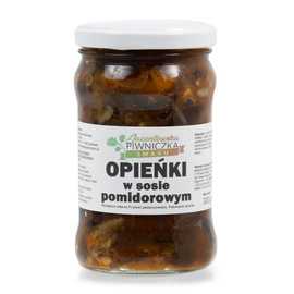 OPIEŃKI W SOSIE POMIDOROWYM 200g Jacentowska Piwniczka Smaku