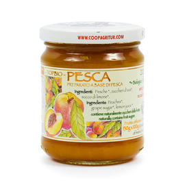 TOP BIO PESCA KONFITURA BRZOSKWINIA 210G BEZ CUKRU Agritur