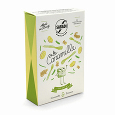 Landrynki GISELLA miód, trawa cytrynowa, imbir BIO 40g Sabadi