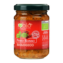 Pesto z suszonych pomidorów i bazylii BIO 130 g Artigiana Genovese