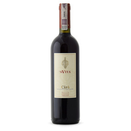 Włoskie czerwone wino wytrawne Ciro DOC 2015 BIO Gaglioppo Avita