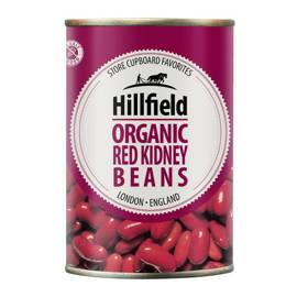 Czerwona fasolka w puszce BIO 400 g — Hillfield
