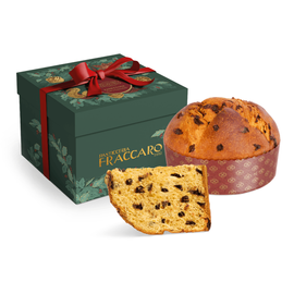 Włoska babka Panettone z rumem i kawałkami czekolady Rum e Cioccolato 750g Fraccaro