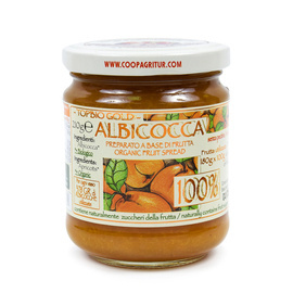 TOP BIO GOLD ALBICOCCA 100% OWOCÓW KONFITURA MORELA 210G BEZ CUKRU Agritur