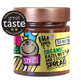 Krem czekoladowo-orzechowy BIO 200 g (bezglutenowy, wegański) — FABALOUS ORIGINAL