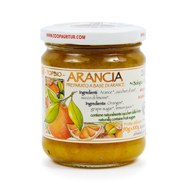 TOP BIO ARANCIA KONFITURA POMARAŃCZA 210G BEZ CUKRU Agritur