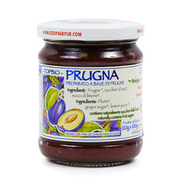 TOP BIO PRUGNA KONFITURA ŚLIWKA 210G BEZ CUKRU Agritur