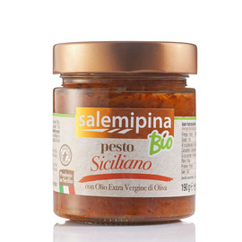 PESTO SICILIANO BIO 190G POMIDORY I CHILI Salemipina
