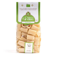 MAKARON PACCHERI RIGATI RURKI BIO 500g L'Anima di Grano Pastificio Sorrentino