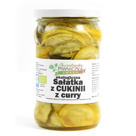 SAŁATKA Z CUKINII Z CURRY BIO 300g Jacentowska Piwniczka Smaku