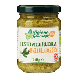 Pesto alla Rucola - rukola i Parmigiano Reggiano D.O.P. - BIO 130g Artigiana Genovese
