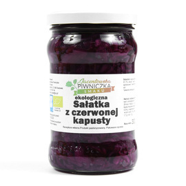 SAŁATKA Z CZERWONEJ KAPUSTY BIO 300g Jacentowska Piwniczka Smaku