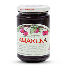 CLASSIC BIO 60% AMARENA KONFITURA WIŚNIA 330G Agritur