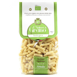 MAKARON FUSILLATA NAPOLETANA ŚWIDERKI BIO 500G L'Anima di Grano Pastificio Sorrentino