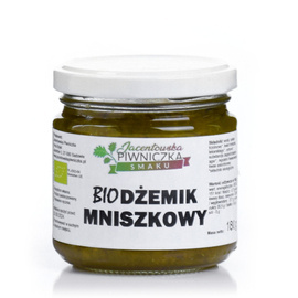DŻEM MNISZKOWY BIO 180G Jacentowska Piwniczka Smaku