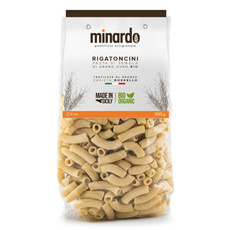 MAKARON RIGATONCINI SEMOLA RURKI BIO 500g Minardo