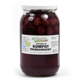 KOMPOT TRUSKAWKOWY BIO 900ML Jacentowska Piwniczka Smaku