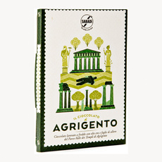 Czekolada włoska AGRIGENTO 60% oliwa z oliwek i liść laurowy BIO 50g Sabadi